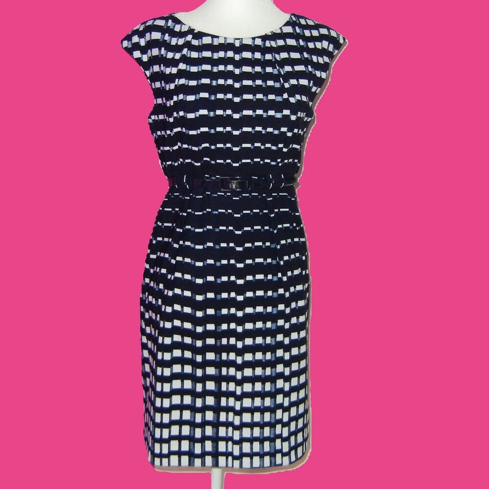 Navy, White, and Blue, connected apparel Dress, Size 4P